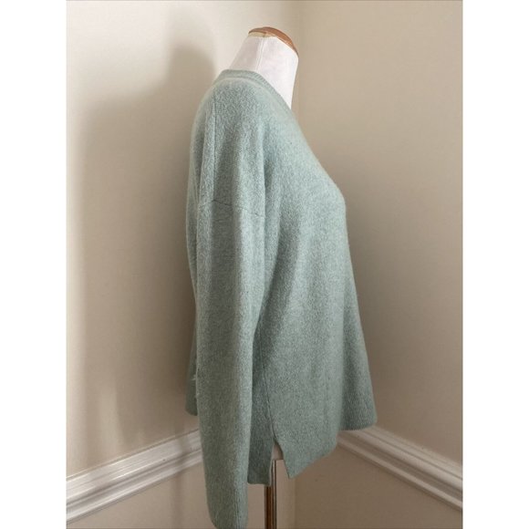 Madewell Women's Sage Green long sleeve Pullover Sweater Sz M Medium - Picture 2 of 5